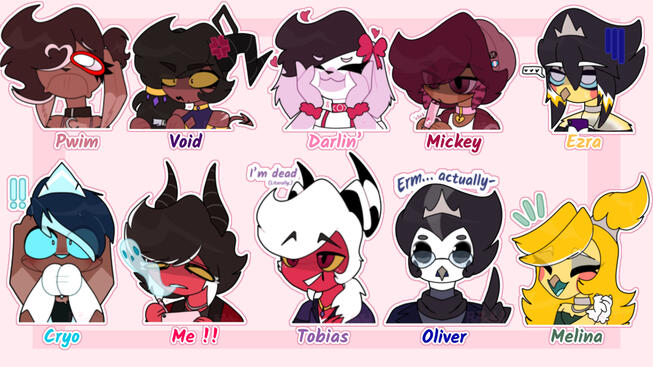 Emote Pack of 10 example